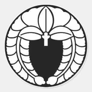 Adesivo Wistéria pendurada em bolo de arroz