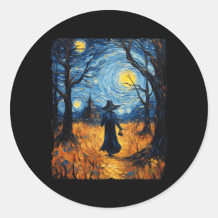 Adesivo Witeen Starry Night Van Gogh Costume Art