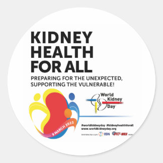 Adesivo WKD 2023 Sticker redondo