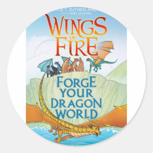 Adesivo WOF Forge o seu próprio mundo do dragão