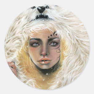 Adesivo Wolf Beauty Stickers