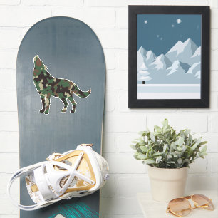 Adesivo Wolf Camo Sticker