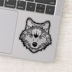 Adesivo Wolf Custom-Cut Vinyl Sticker