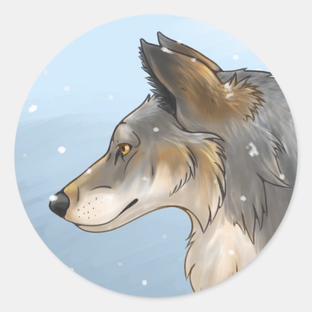 Adesivo Wolf Northwestern (Frente)