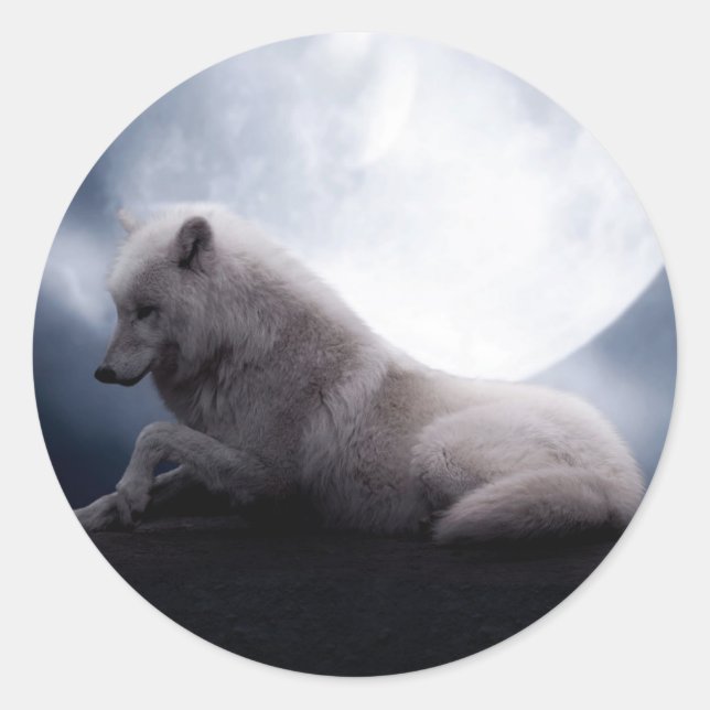 Adesivo Wolf o Rei da Selvagem (Frente)