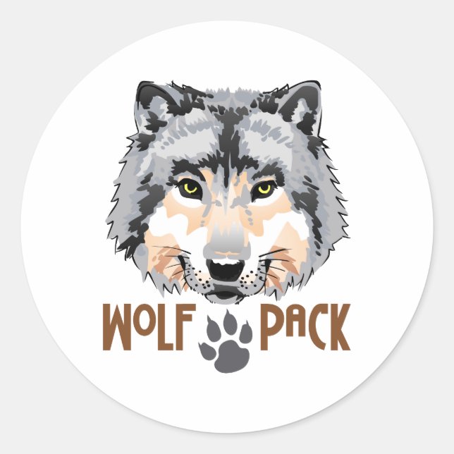 ADESIVO WOLF PACK (Frente)