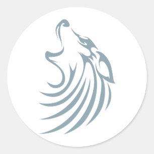 Adesivo Wolf Shirts Logotipo Legal do Wolf Shirts