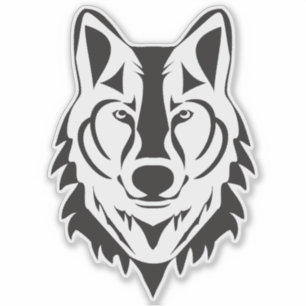 Adesivo Wolf Vinyl Sticker