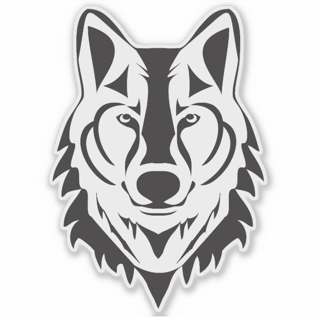 Adesivo Wolf Vinyl Sticker (Frente)