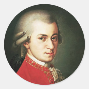 Adesivo Wolfgang Amadeus Mozart