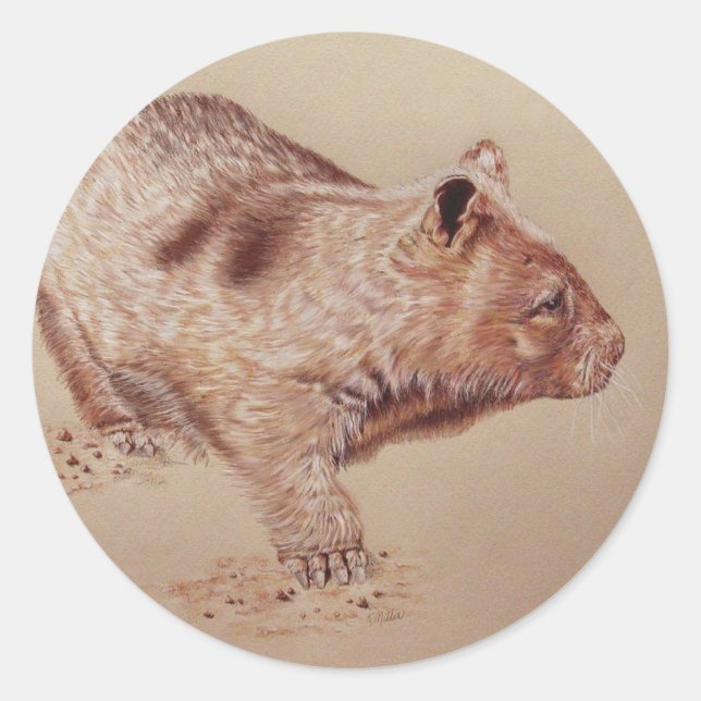 Adesivo Wombat (Frente)