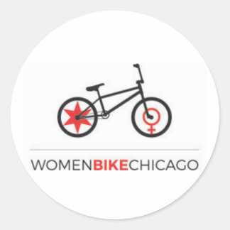 Adesivo Women Bike Chicago - Design BMX
