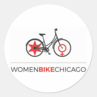 Adesivo Women Bike Chicago - Design de Passagem