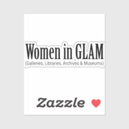 Adesivo Women in GLAM 