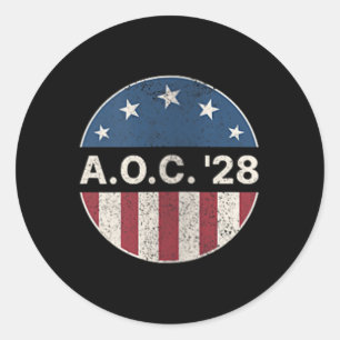 Adesivo Womens Aoc 2028 A.o.c. 2028 Para Presidente Americ