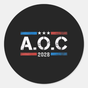 Adesivo Womens Aoc Alexandria Ocasio Cortez 2028 Para Pres