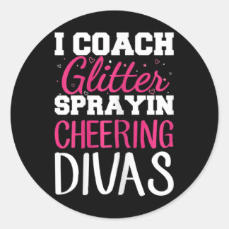 Adesivo Womens Cheer Coach Design For A Cheerleading Coach