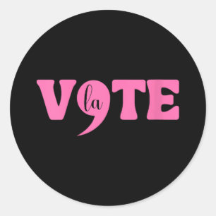 Adesivo Womens Comma La Kamala Harris Pontuação La Elect
