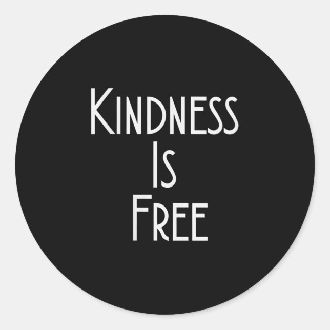 Adesivo Womens Kindness Is Shirt Motivation Insration V-ne (Frente)