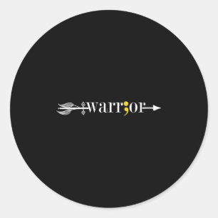 Adesivo Womens Warrior Semicolon May Mental Health Awarene