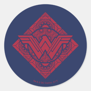 Adesivo Wonder Woman Amazonian Symbol
