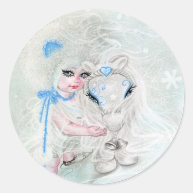 Adesivo Wonderland Chibi Girl Pony sticker (Frente)