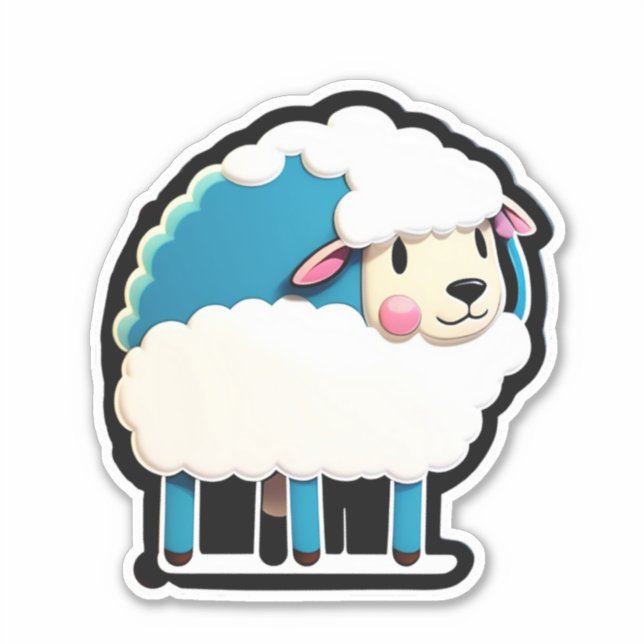 Adesivo Wonders Sheep Sticker Set (Frente)