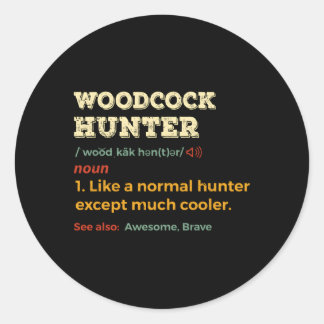 Adesivo Woodcock Hunter Timberdoodle Bogsucker Hokumpoke