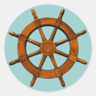 Adesivo Wooden ships Helm