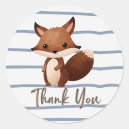 Adesivo Woodland/Squirrel Obrigado Sticker