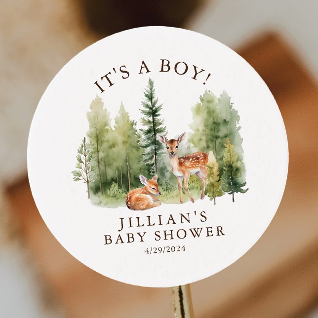 Adesivo Woodland Wonder Deer (Criador carregado)