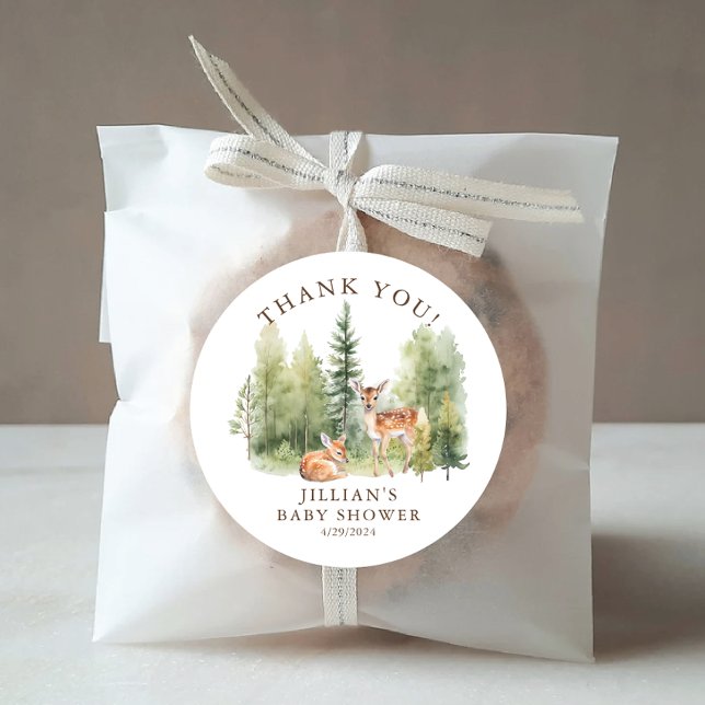 Adesivo Woodland Wonder Deer (Criador carregado)