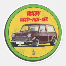 Adesivo Woody Wood Sticker