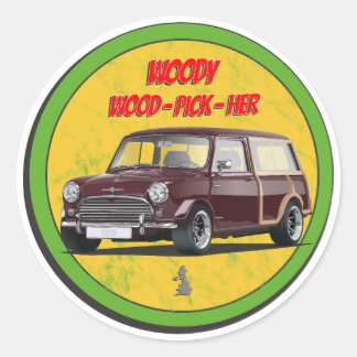 Adesivo Woody Wood Sticker