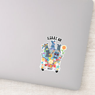 Adesivo Woofstock Kerry Blue Terrier Vinyl Sticker