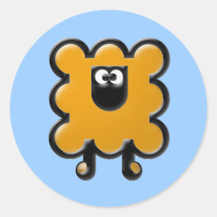 Adesivo woollie alaranjado