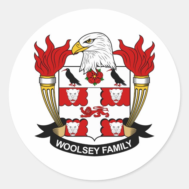 Adesivo Woolsey Family Crest (Frente)
