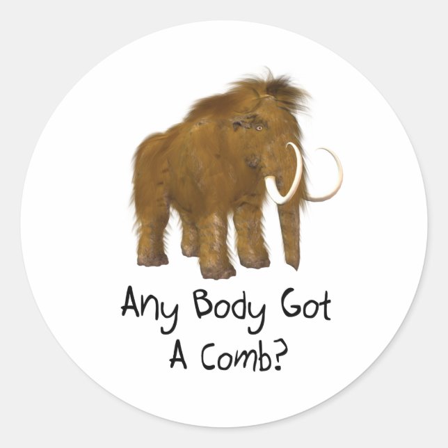 Adesivo Wooly Mammoth (Frente)