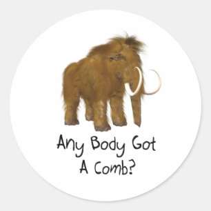 Adesivo Wooly Mammoth