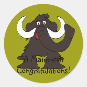 Adesivo Wooly Mammoth Stickers