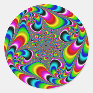 Adesivo Woooo Mandelbrot Fractal