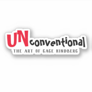 Adesivo Wordy UNconvencional Sticker