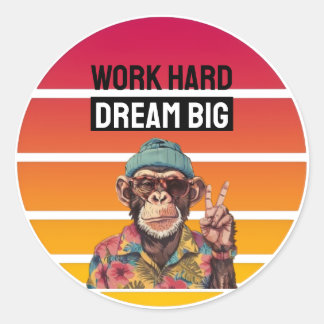 ADESIVO WORK HARD DREAM BIG