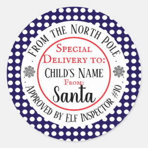 Adesivo Workshop de Natal Personalizado