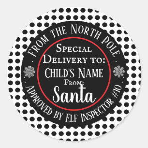 Adesivo Workshop de Natal Personalizado