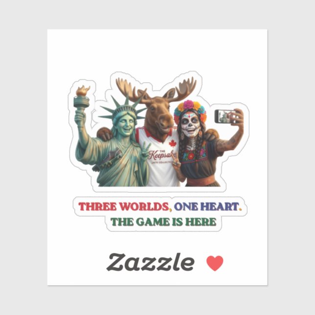 Adesivo World Cup 2026 Unity Sticker (Folha)