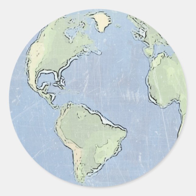 Adesivo World Sticker (Frente)