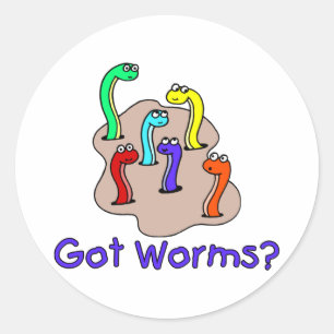 Adesivo Worms