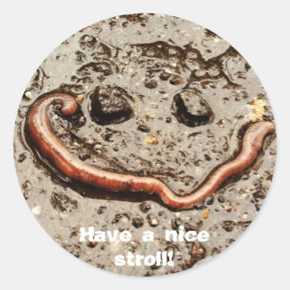 Adesivo Wormy Smile Sticker
