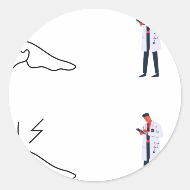 Adesivo Wound Care Nurse Sticker Pack - Wound Care Nurse (Frente)